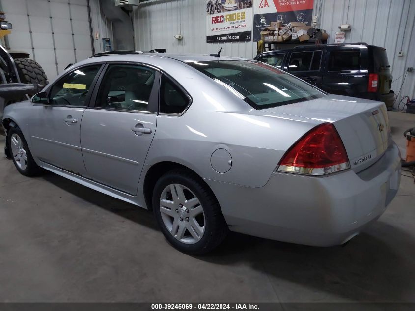 2012 Chevrolet Impala Lt VIN: 2G1WG5E3XC1198108 Lot: 39245069