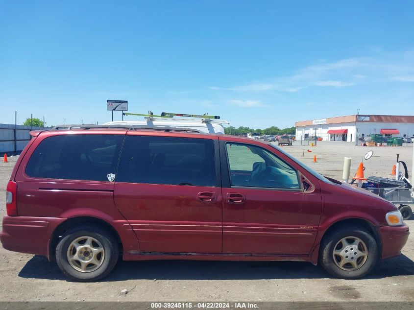 1999 Oldsmobile Silhouette Gls VIN: 1GHDX03E7XD228658 Lot: 39245115