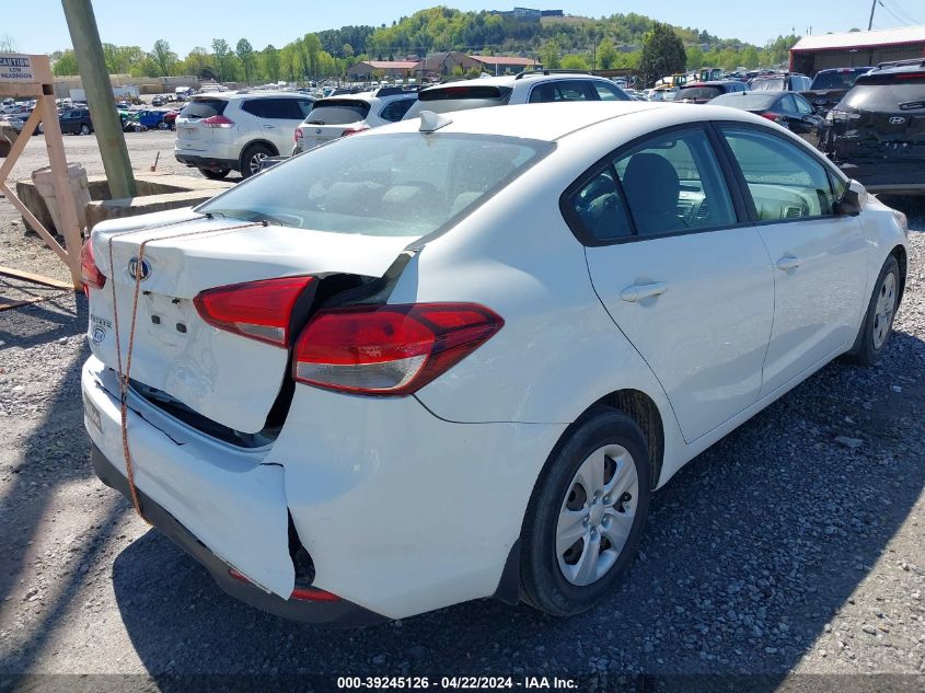 2017 Kia Forte Lx VIN: 3KPFK4A77HE049061 Lot: 39245126