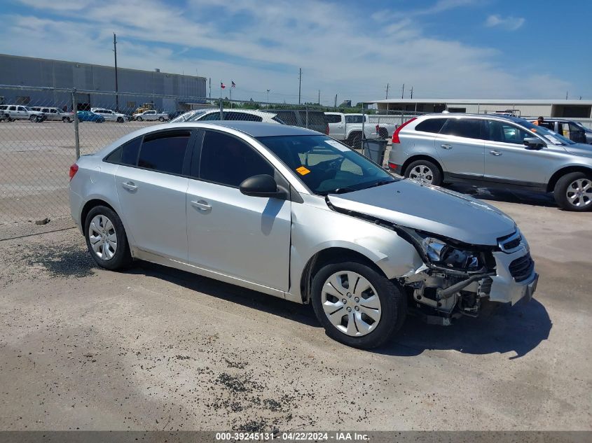 2016 Chevrolet Cruze Limited Ls Auto VIN: 1G1PC5SG1G7181360 Lot: 46645144