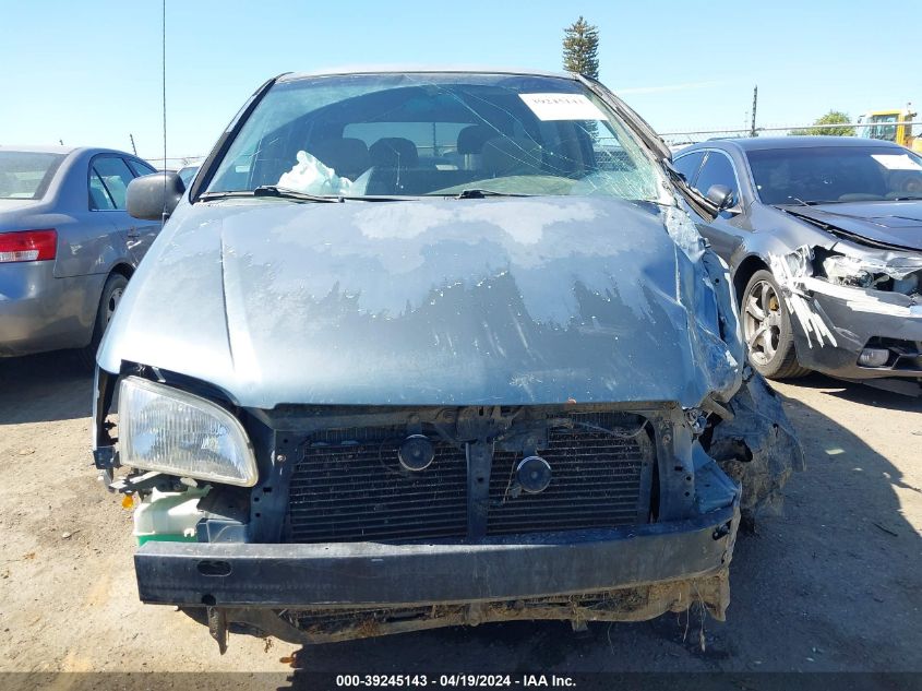 2000 Toyota Sienna Ce VIN: 4T3GF19CXYU250062 Lot: 39245143