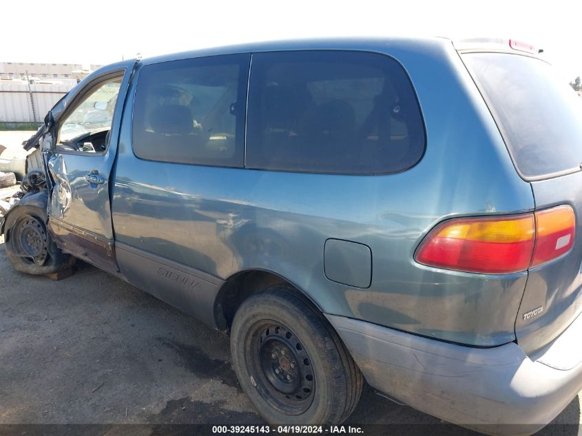 2000 Toyota Sienna Ce VIN: 4T3GF19CXYU250062 Lot: 39245143