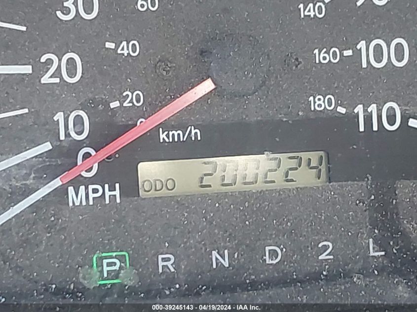 2000 Toyota Sienna Ce VIN: 4T3GF19CXYU250062 Lot: 39245143