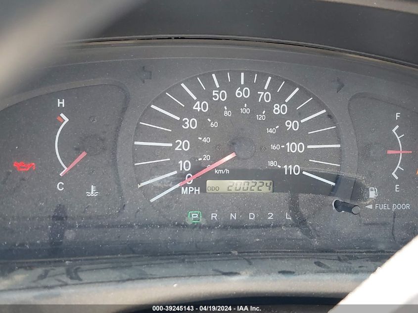 2000 Toyota Sienna Ce VIN: 4T3GF19CXYU250062 Lot: 39245143