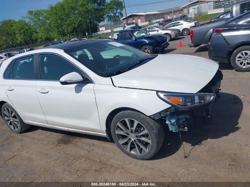 2020 Hyundai Elantra Gt VIN: KMHH35LEXLU145974 Lot: 39245180