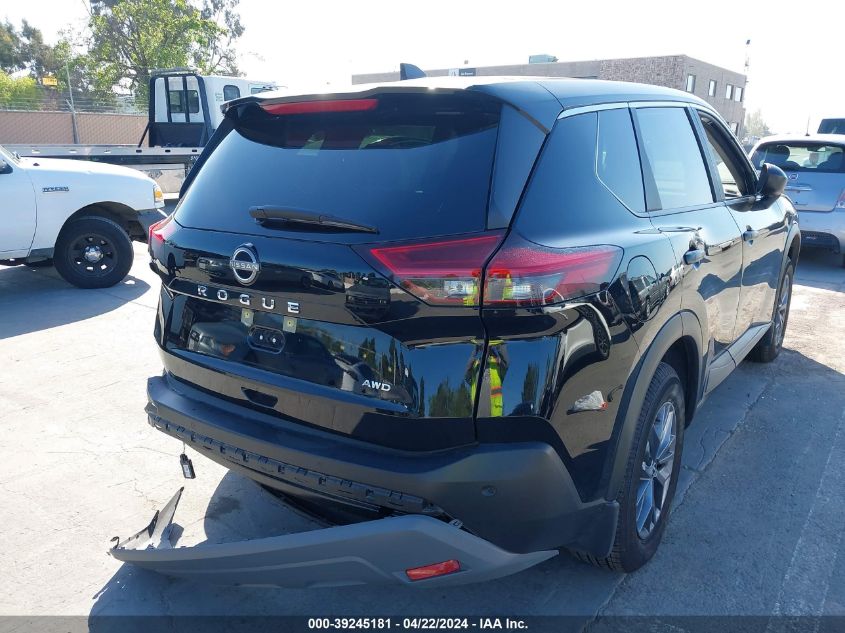 2023 Nissan Rogue S Intelligent Awd VIN: JN8BT3AB4PW467287 Lot: 48829604