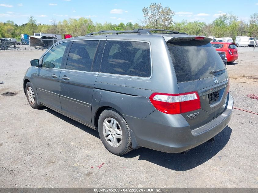 2007 Honda Odyssey Ex VIN: 5FNRL38407B443980 Lot: 39245209