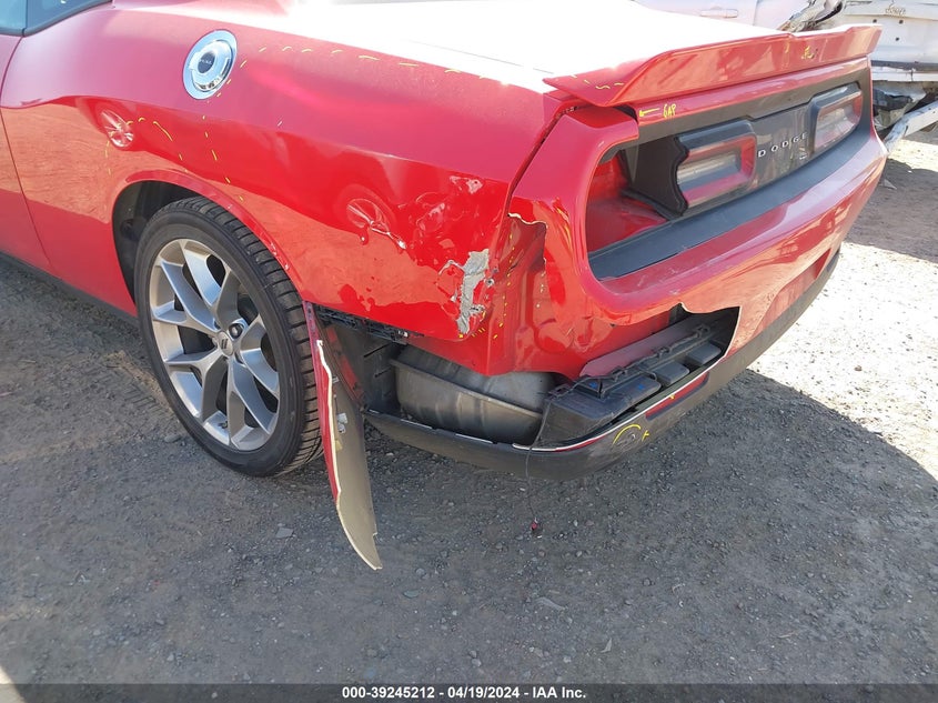 VIN 2C3CDZJG8NH214811 2022 DODGE CHALLENGER GT