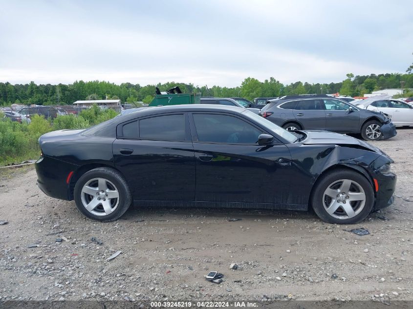 2015 Dodge Charger Police VIN: 2C3CDXAT9FH79126 Lot: 50598734