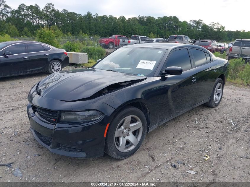 2015 Dodge Charger Police VIN: 2C3CDXAT9FH79126 Lot: 50598734