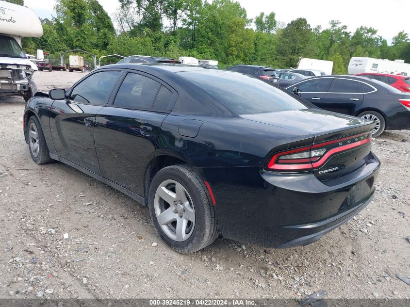 2015 Dodge Charger Police VIN: 2C3CDXAT9FH79126 Lot: 50598734