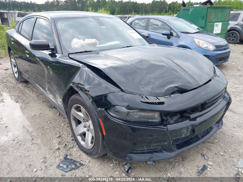 2015 Dodge Charger Police VIN: 2C3CDXAT9FH79126 Lot: 50598734