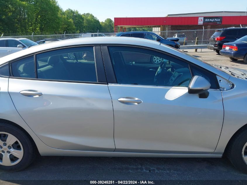 2017 Chevrolet Cruze Ls Auto VIN: 1G1BC5SM3H7121789 Lot: 39245251