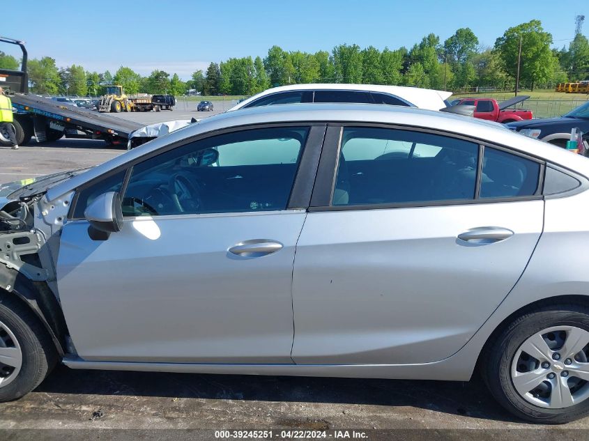 2017 Chevrolet Cruze Ls Auto VIN: 1G1BC5SM3H7121789 Lot: 39245251
