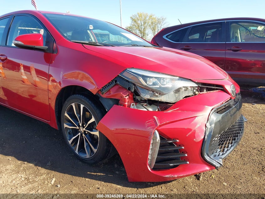 VIN 2T1BURHE1JC036837 2018 TOYOTA COROLLA SE
