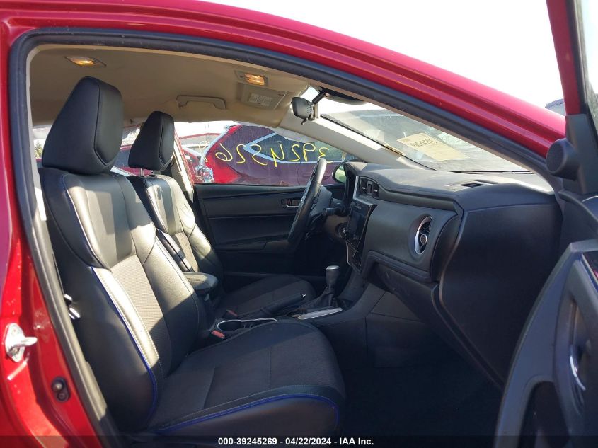 VIN 2T1BURHE1JC036837 2018 TOYOTA COROLLA SE