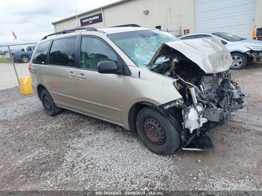 2010 Toyota Sienna Le VIN: 5TDKK4CC4AS341366 Lot: 39245302