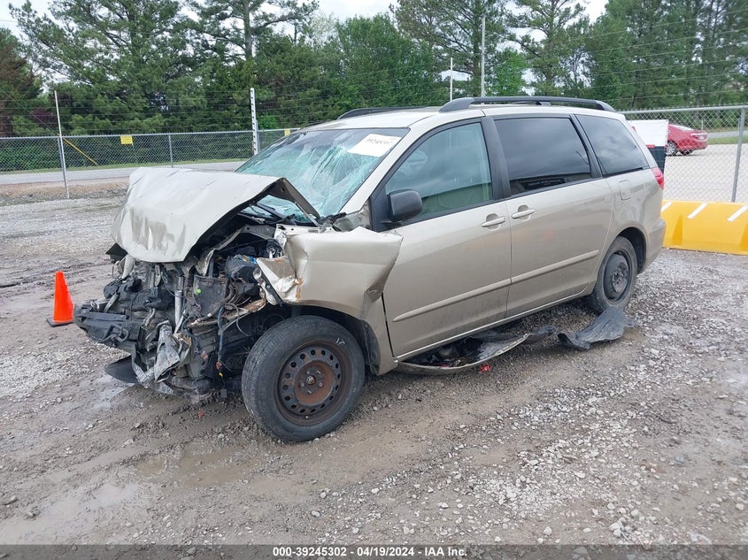 2010 Toyota Sienna Le VIN: 5TDKK4CC4AS341366 Lot: 39245302