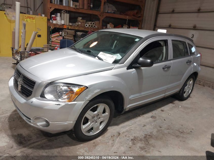 2008 Dodge Caliber Sxt VIN: 1B3HB48B48D546753 Lot: 39245310