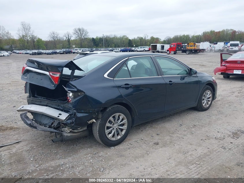2015 Toyota Camry Le VIN: 4T1BF1FK6FU898400 Lot: 39245332