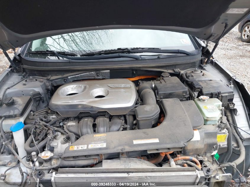 2017 Hyundai Sonata Hybrid Se VIN: KMHE24L14HA060425 Lot: 39245333