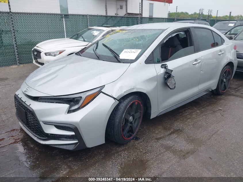 VIN 5YFS4MCE1PP140800 2023 TOYOTA COROLLA SE