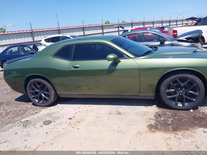 2022 Dodge Challenger Sxt VIN: 2C3CDZAG9NH117780 Lot: 39245355