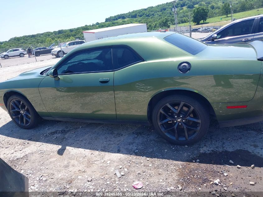 2022 Dodge Challenger Sxt VIN: 2C3CDZAG9NH117780 Lot: 39245355