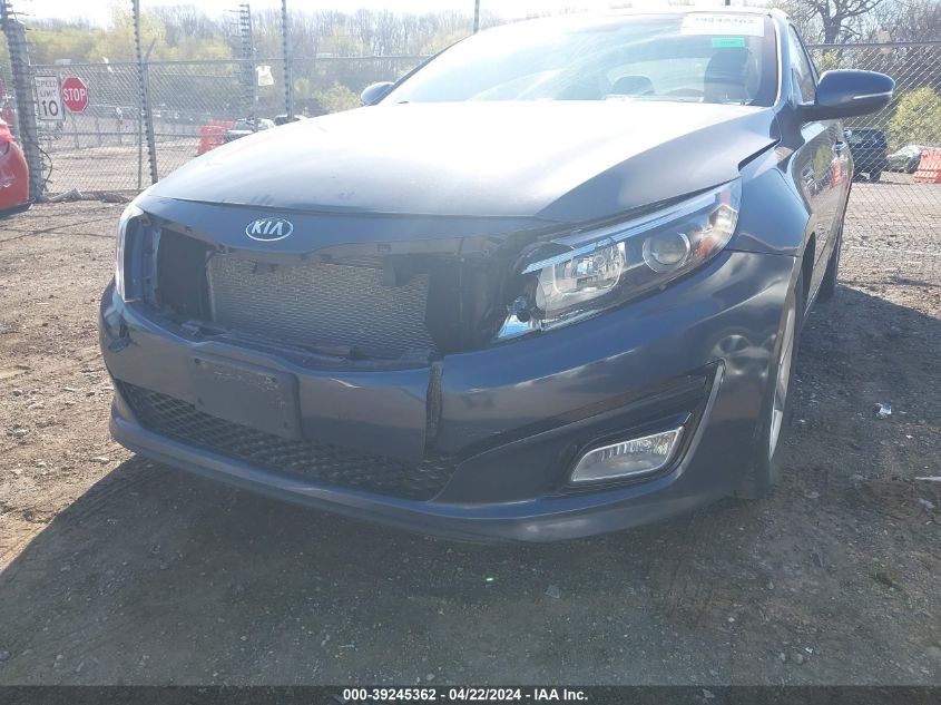 2015 Kia Optima Lx VIN: KNAGM4A74F5585387 Lot: 39245362
