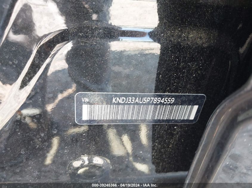 2023 Kia Soul Ex VIN: KNDJ33AU5P7894559 Lot: 39245366