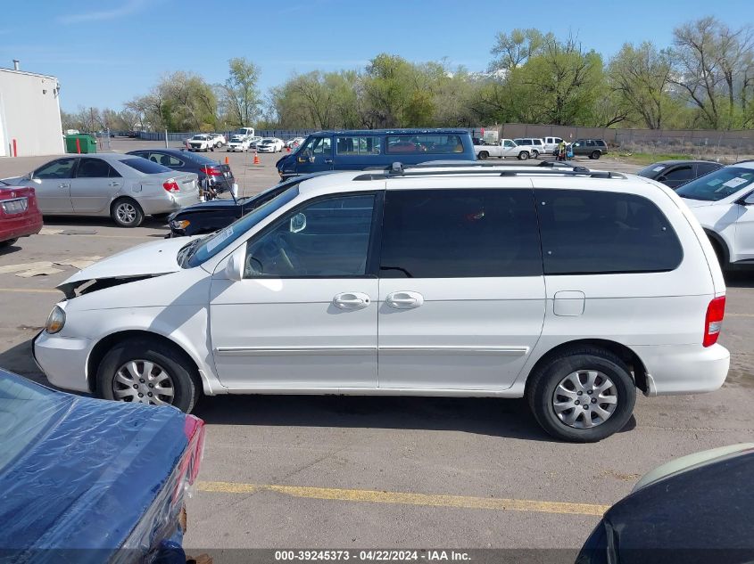 2005 Kia Sedona Ex/Lx VIN: KNDUP132X56621024 Lot: 39245373