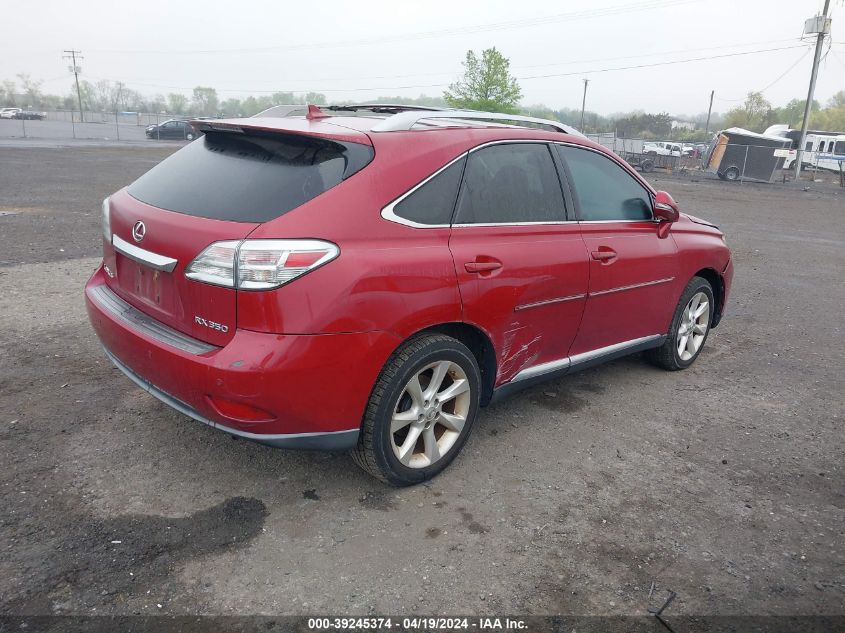 2010 Lexus Rx 350 VIN: 2T2ZK1BA1AC025926 Lot: 39245374