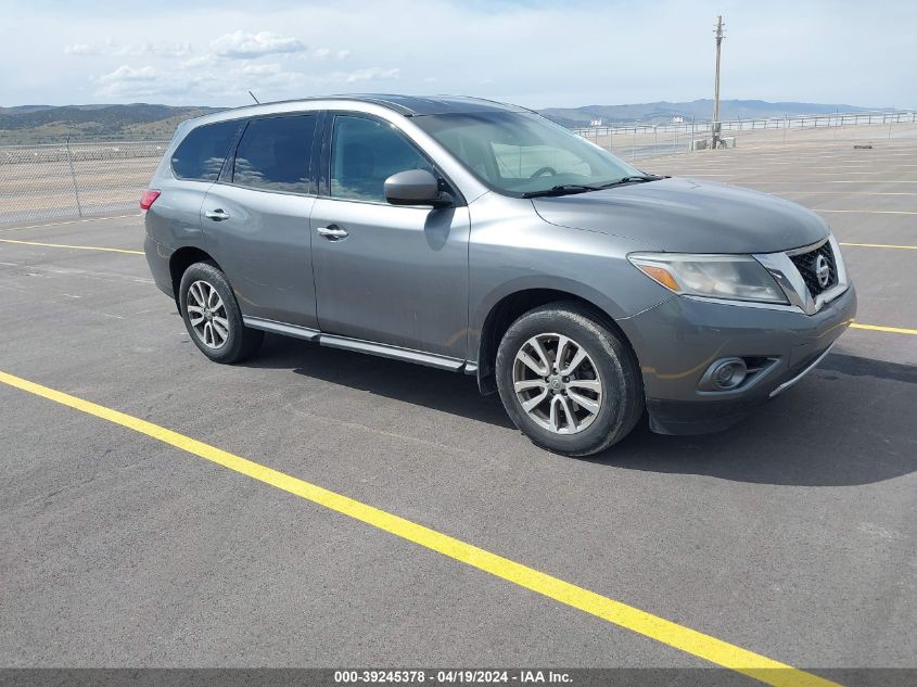 2015 Nissan Pathfinder S VIN: 5N1AR2MM9FC625373 Lot: 39245378