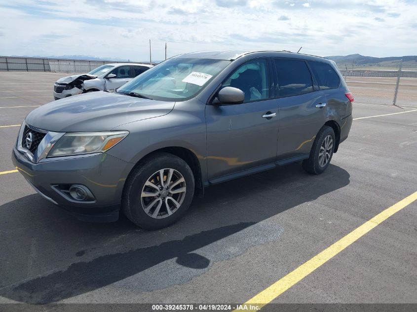 2015 Nissan Pathfinder S VIN: 5N1AR2MM9FC625373 Lot: 39245378