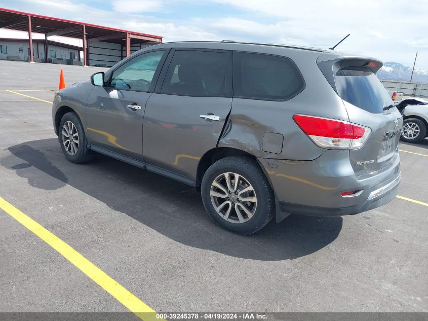 2015 Nissan Pathfinder S VIN: 5N1AR2MM9FC625373 Lot: 39245378