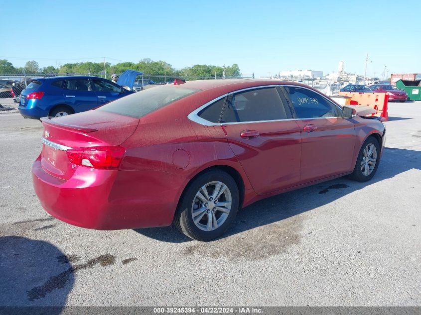 2014 Chevrolet Impala 1Lt VIN: 1G1115SL5EU101243 Lot: 39245394