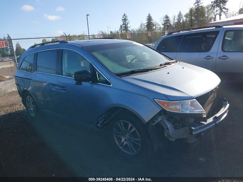 2013 Honda Odyssey Ex-L VIN: 5FNRL5H69DB037706 Lot: 50059704