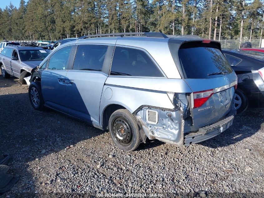 2013 Honda Odyssey Ex-L VIN: 5FNRL5H69DB037706 Lot: 50059704