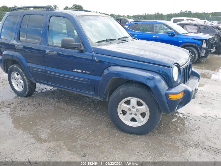 2002 Jeep Liberty Limited Edition VIN: 1J4GL58K92W307802 Lot: 39245441