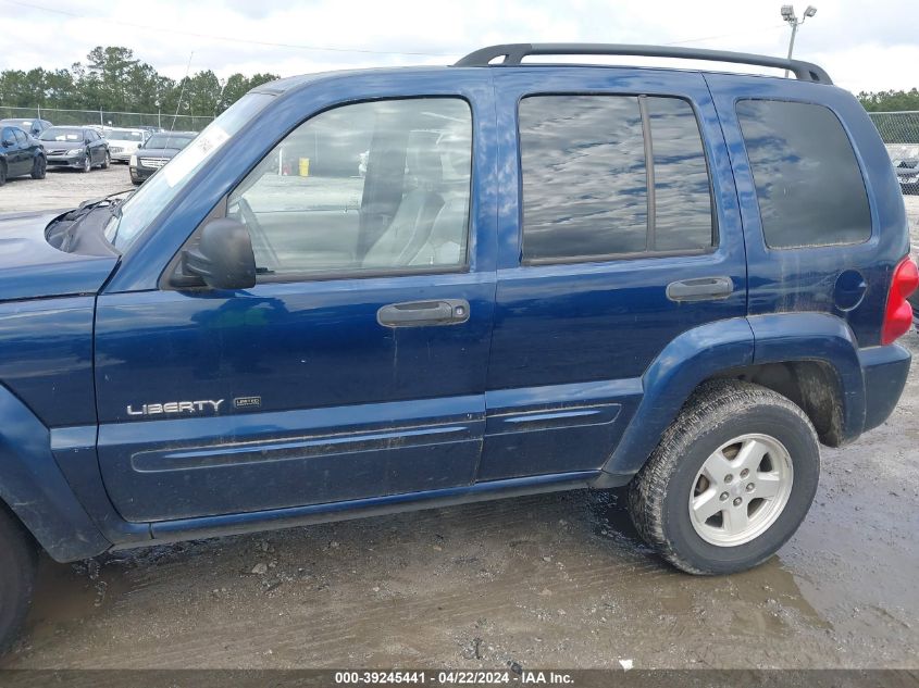 2002 Jeep Liberty Limited Edition VIN: 1J4GL58K92W307802 Lot: 39245441