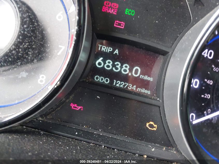 2013 Hyundai Sonata Se VIN: 5NPEC4AC0DH598225 Lot: 50852724