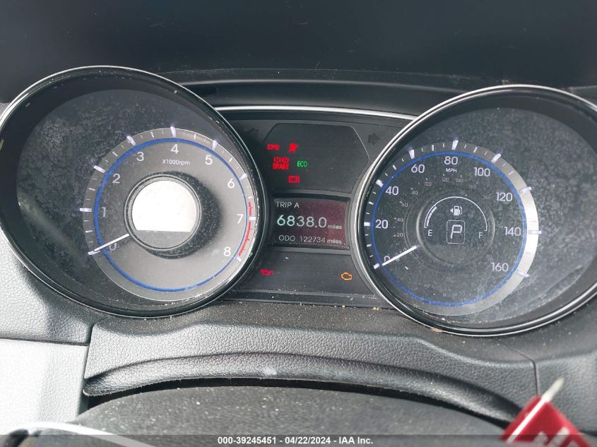 2013 Hyundai Sonata Se VIN: 5NPEC4AC0DH598225 Lot: 50852724