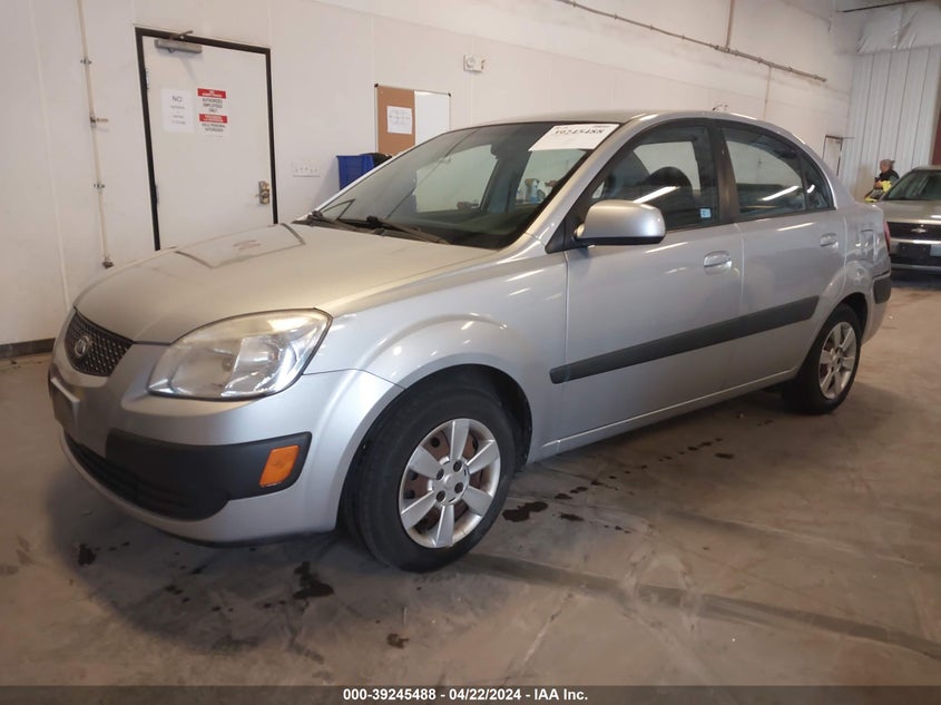 2007 Kia Rio Lx VIN: KNADE123476210783 Lot: 39245488