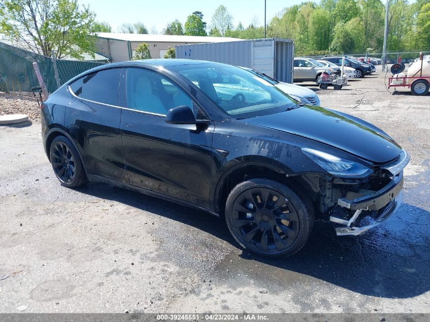 2021 TESLA MODEL Y LONG RANGE DUAL MOTOR ALL-WHEEL DRIVE - 5YJYGDEE0MF071751