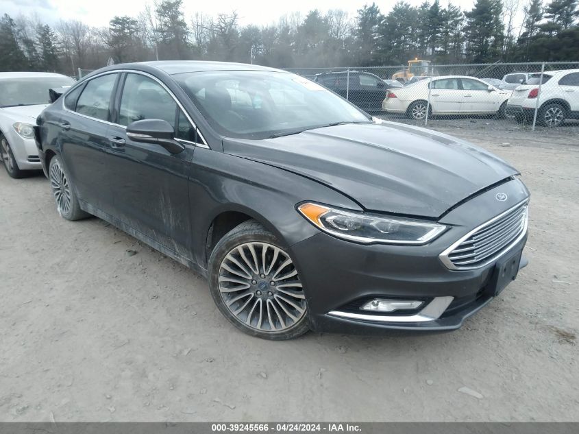 2017 FORD FUSION SE - 3FA6P0H95HR243460