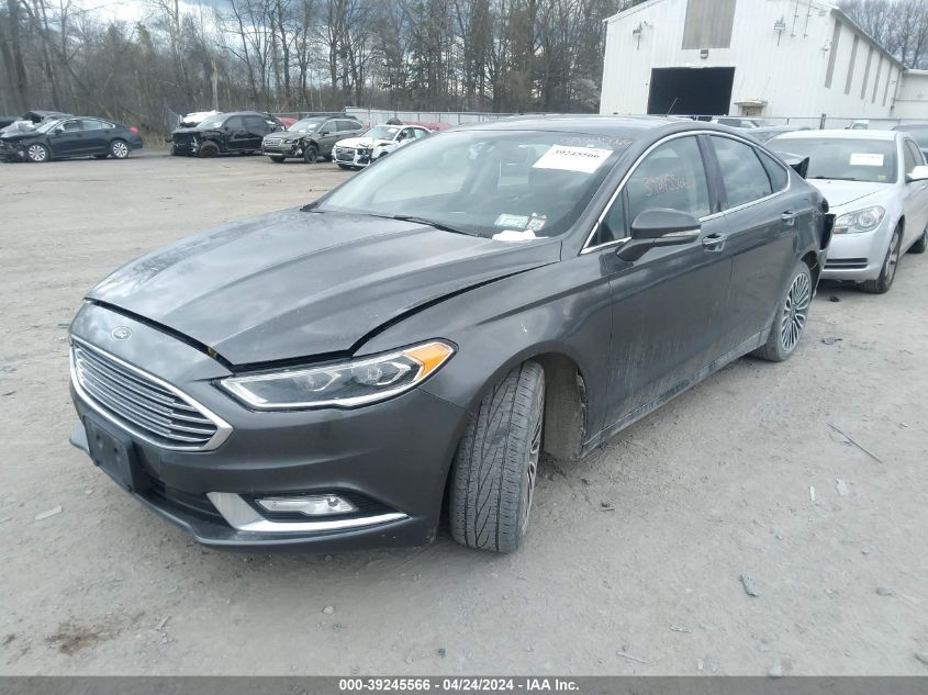 2017 FORD FUSION SE - 3FA6P0H95HR243460