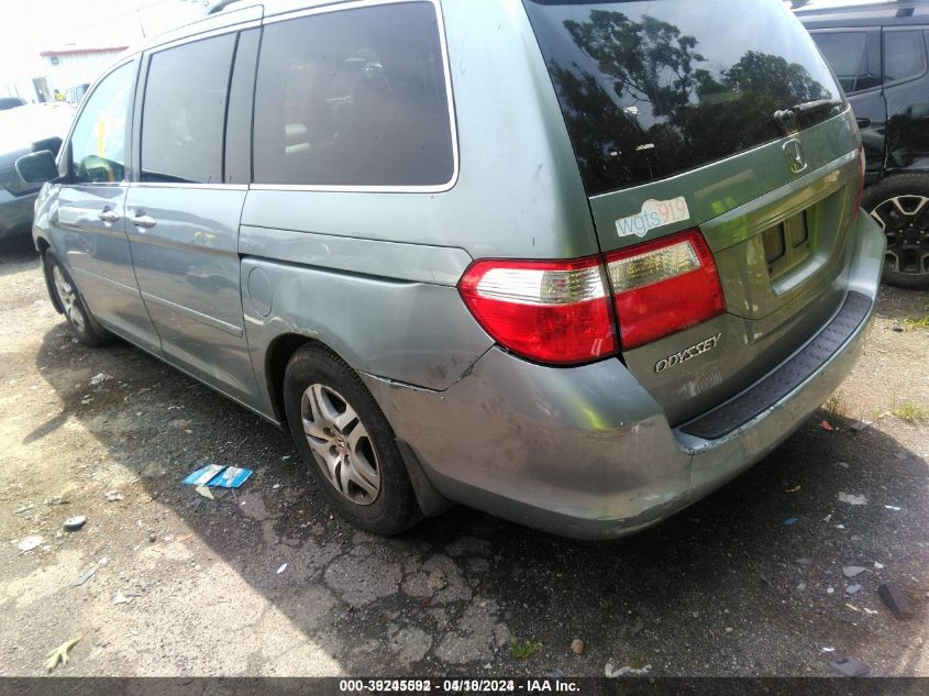 2006 Honda Odyssey Ex-L VIN: 5FNRL38706B107724 Lot: 39245592