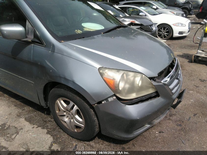 2006 Honda Odyssey Ex-L VIN: 5FNRL38706B107724 Lot: 39245592