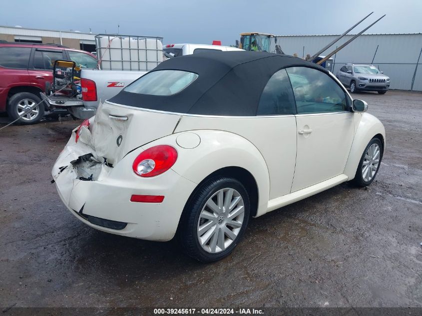 2009 Volkswagen New Beetle 2.5L VIN: 3VWRF31Y89M406255 Lot: 39245617