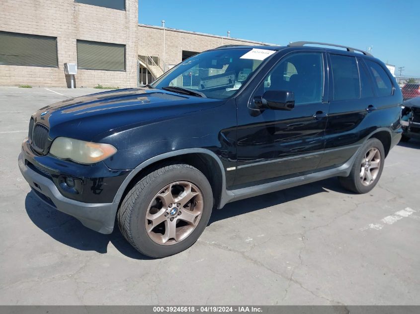 2004 BMW X5 3.0I VIN: 5UXFA13534LU41175 Lot: 39245618